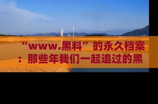 “www.黑料”的永久档案:那些年我们一起追过的黑料真相