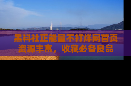 黑料社正能量不打烊网首页资源丰富，收藏必备良品