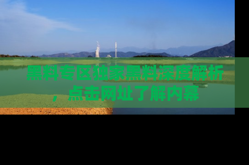 黑料专区独家黑料深度解析，点击网址了解内幕