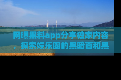 网曝黑料app分享独家内容,探索娱乐圈的黑暗面和黑料