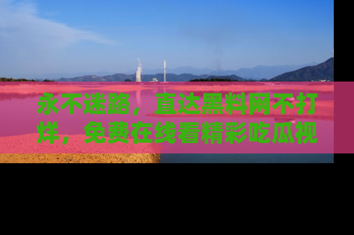 永不迷路，直达黑料网不打烊，免费在线看精彩吃瓜视频！