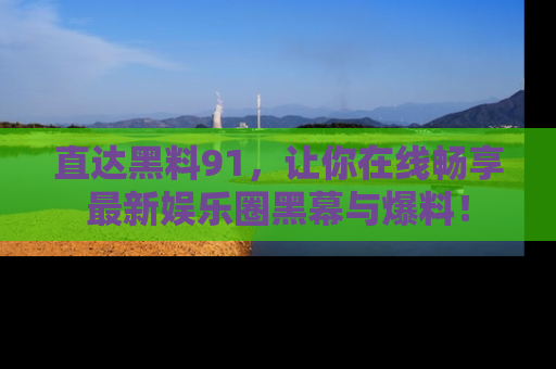 直达黑料91，让你在线畅享最新娱乐圈黑幕与爆料！