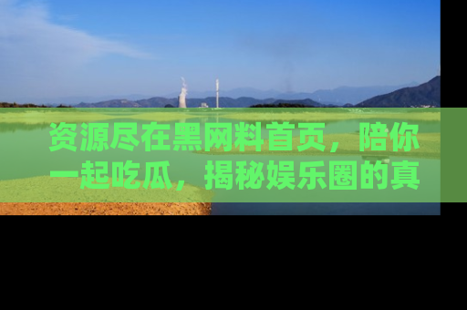 资源尽在黑网料首页,陪你一起吃瓜,揭秘娱乐圈的真实内幕