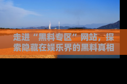 走进“黑料专区”网站,探索隐藏在娱乐界的黑料真相